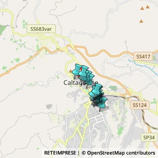 Mappa Via Carrera, 95041 Caltagirone CT, Italia (1.3725)