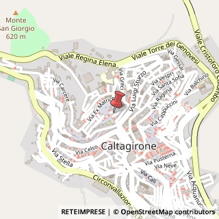 Mappa Via Asilo Infantile, 2, 95041 Caltagirone, Catania (Sicilia)