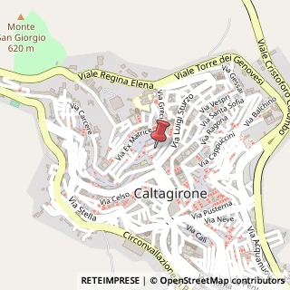 Mappa Piazza del Carmine, 4, 95041 Caltagirone, Catania (Sicilia)