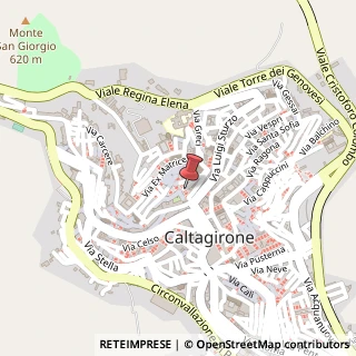 Mappa Scala Santa Maria del Monte, 3, 95041 Caltagirone, Catania (Sicilia)