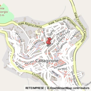 Mappa Via Luigi Sturzo, 38, 95041 Caltagirone, Catania (Sicilia)