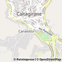 Mapa Caltagirone