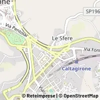 Kaart Caltagirone