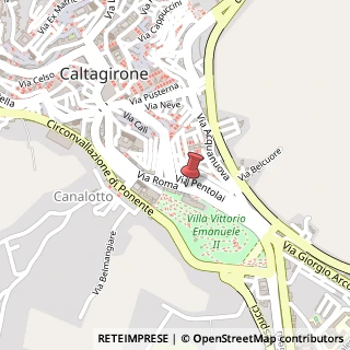 Mappa Via Roma, 12, 95041 Caltagirone, Catania (Sicilia)