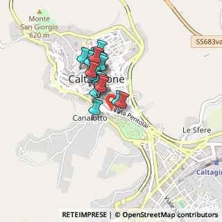 Mappa Via Giardino Vittorio Emanuele, 95041 Caltagirone CT, Italia (0.3535)