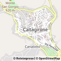 Kartta Caltagirone
