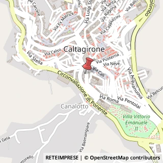 Mappa Via Roma, 32, 95041 Caltagirone, Catania (Sicilia)