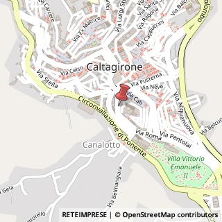 Mappa Via Roma, 49, 95041 Caltagirone, Catania (Sicilia)
