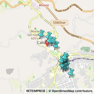 Mappa Via Porta del Vento, 95041 Caltagirone CT, Italia (1.0525)