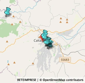 Mappa Via Porta del Vento, 95041 Caltagirone CT, Italia (2.49083)