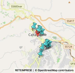 Mappa Via Porta del Vento, 95041 Caltagirone CT, Italia (1.35)