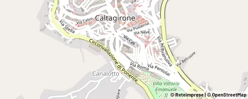 Mappa Caltagirone