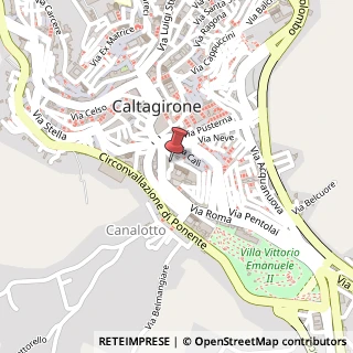 Mappa Piazza San Francesco D'Assisi, 20, 95041 Caltagirone, Catania (Sicilia)