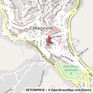 Mappa Piazza San Francesco D'Assisi, 9, 95041 Caltagirone, Catania (Sicilia)