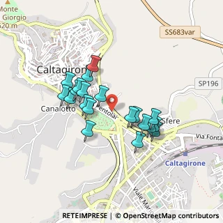 Mappa Via Pentolai, 95041 Caltagirone CT, Italia (0.4175)