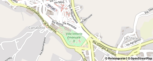 Mappa Caltagirone