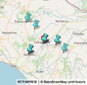 Mappa Via Sfere, 95041 Caltagirone CT, Italia (10.99091)