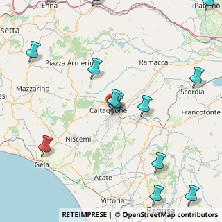 Mappa Via Sfere, 95041 Caltagirone CT, Italia (25.29286)