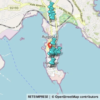 Mappa Vicolo Lavaggi, 96011 Augusta SR, Italia (0.84333)