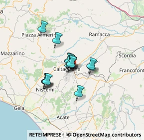 Mappa Via Monsignore Francesco Fasola, 95041 Caltagirone CT, Italia (9.39875)