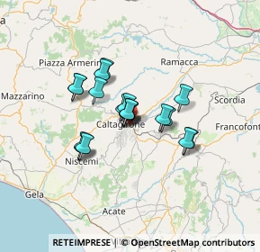Mappa Via Monsignore Francesco Fasola, 95041 Caltagirone CT, Italia (10.46526)