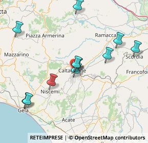 Mappa Via Benedetto Scillamà, 95041 Caltagirone CT, Italia (18.52818)
