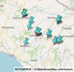 Mappa Via Benedetto Scillamà, 95041 Caltagirone CT, Italia (14.799)