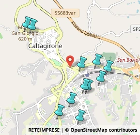 Mappa Via Benedetto Scillamà, 95041 Caltagirone CT, Italia (1.22455)