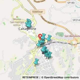 Mappa Via Giorgio Arcoleo, 95041 Caltagirone CT, Italia (0.84471)