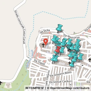 Mappa Via Vizzini, 96015 Francofonte SR, Italia (0.14815)