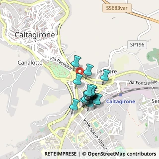 Mappa Via Secusio, 95041 Caltagirone CT, Italia (0.365)