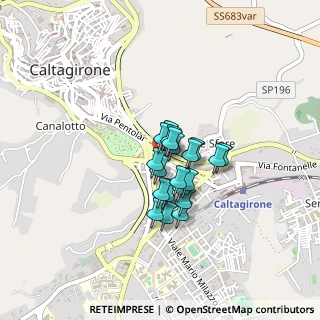 Mappa Via Secusio, 95041 Caltagirone CT, Italia (0.291)