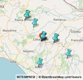 Mappa Via Secusio, 95041 Caltagirone CT, Italia (12.01182)