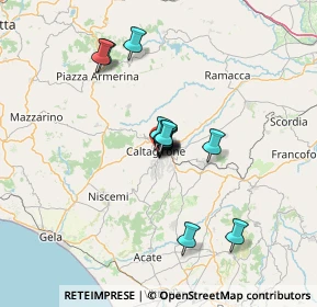 Mappa Via Secusio, 95041 Caltagirone CT, Italia (10.28692)