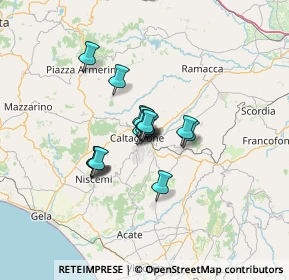 Mappa Via Cristoforo Colombo, 95041 Caltagirone CT, Italia (8.97938)