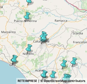 Mappa Via Cristoforo Colombo, 95041 Caltagirone CT, Italia (25.2175)