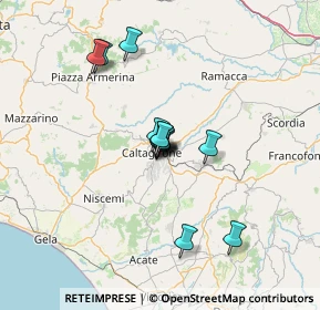 Mappa Via Cristoforo Colombo, 95041 Caltagirone CT, Italia (10.51846)
