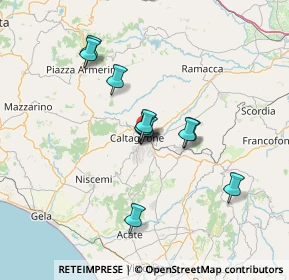 Mappa Via Cristoforo Colombo, 95041 Caltagirone CT, Italia (12.09)