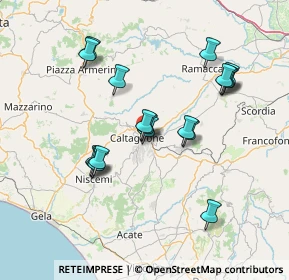 Mappa Via Cristoforo Colombo, 95041 Caltagirone CT, Italia (15.55778)