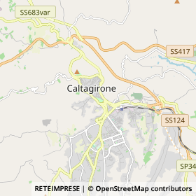 Mappa Caltagirone