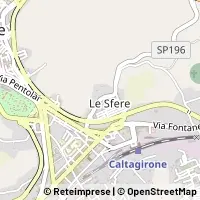 Kaart Caltagirone