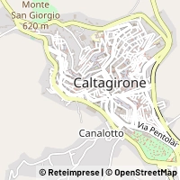 Map Caltagirone