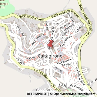 Mappa Discesa Collegio,  5, 95041 Caltagirone, Catania (Sicilia)