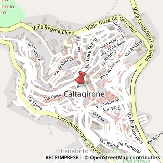 Mappa Via duomo 14, 95041 Caltagirone, Catania (Sicilia)