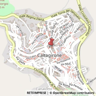 Mappa Via degli Studi, 27, 95041 Caltagirone, Catania (Sicilia)