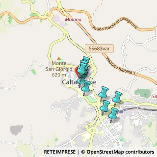 Mappa Via discesa del colleggio, 95041 Caltagirone CT, Italia (0.59)