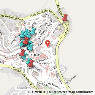 Mappa Via Monteverde, 95041 Caltagirone CT, Italia (0.314)