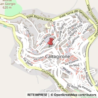 Mappa Via San Bonaventura, 12, 95041 Caltagirone, Catania (Sicilia)