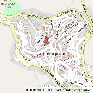 Mappa Via San Bonaventura, 20, 95041 Caltagirone, Catania (Sicilia)