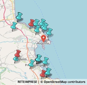 Mappa Lungomare Gioachino Rossini, 96011 Augusta SR, Italia (9.7565)